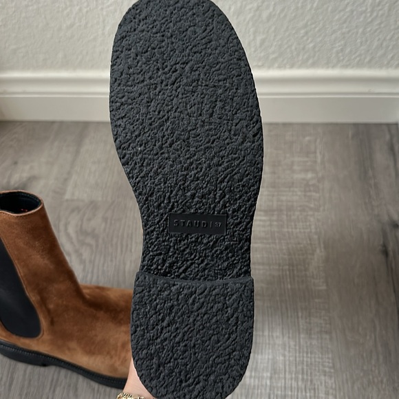 Staud Palamino Boot Tan Black - Picture 3 of 6